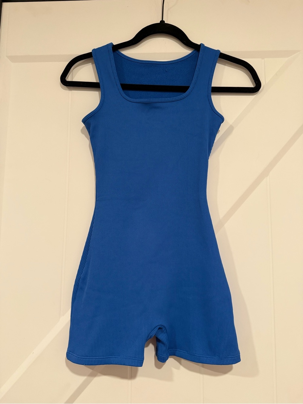 wild fable Blue Ribbed Tank Romper